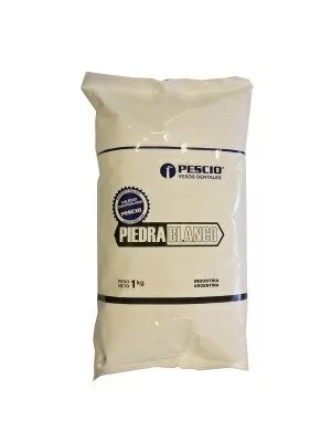 Yeso piedra VERDE, AZUL, BLANCO 1kg. PESCIO