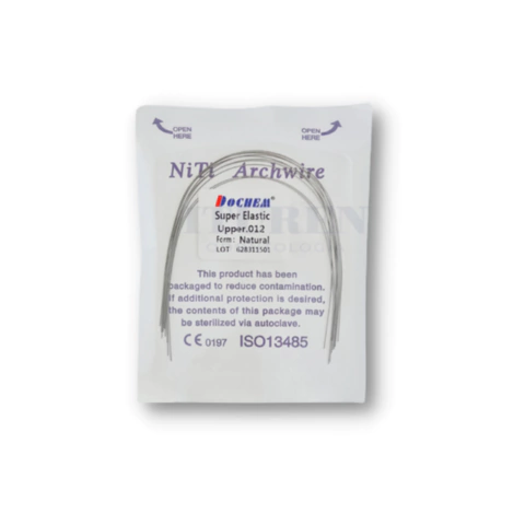 ARCO REDONDO, CUADRADO Y RECTANGULAR NITI x10. DOCHEM - comprar online