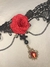 Conjunto Pedra Vermelha - Strass Botões e CIA | Customize suas roupas! 