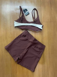 Conjunto short poliamida modelador - Merman fitness