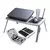 Mesa Para Notebook Suporte Com 2 Coolers E Sensor Touch - GrupoShopMix