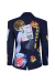 ASYMMETRICAL PUNK POP TAILORED JACKET BLAZER - buy online