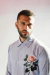 ROMANTIC ROSE CROPPED SHIRT - online store