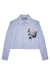 ROMANTIC ROSE CROPPED SHIRT - buy online