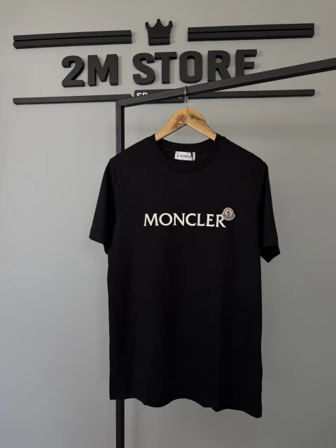 Camiseta Moncler - preta