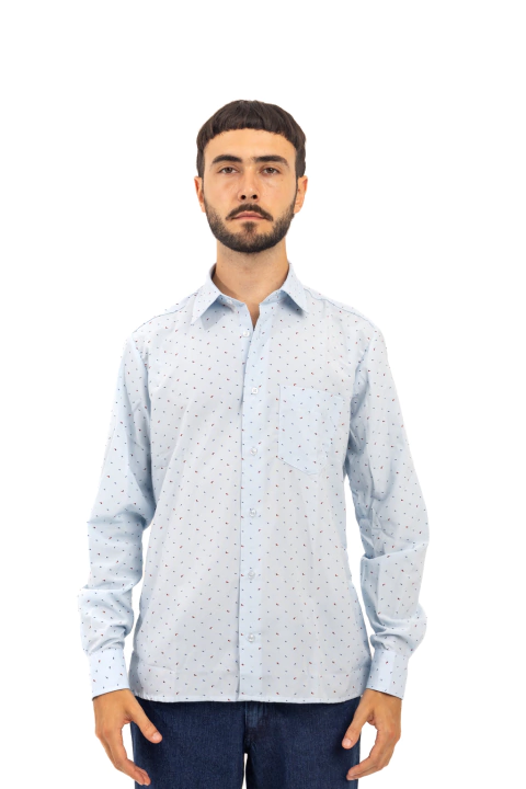 Camisa Manga Larga Estampada Landers