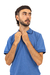 Chomba Pique Bordada Blue Man en internet