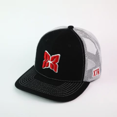 Boné Xtreme Roper. Cód 72 - Preto / Branco / Vermelho. - comprar online