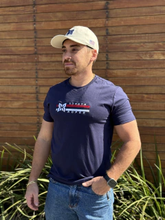 Camiseta Xtreme Roper Azul. Cód: 1016