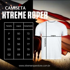 Camiseta Xtreme Roper Verde/Branco. Cód: 1048 - Xtreme Roper
