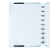 CADERNO INTELIGENTE Turquoise Love - comprar online