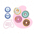 Borracha TRIS Donut c/ 04 Un na internet
