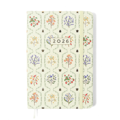 Agenda Semanal CICERO 2026 - Jardim / Off White