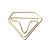 Clips MOLIN Diamante Dourado c/ 12 Un - comprar online