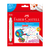 Canetinha FABER-CASTELL Super Duo c/ 10 Cores