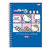 Caderno Colegial JANDAIA 1 Matéria 80 fls - Hello Kitty / Friend