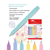 Caneta Fine FABER-CASTELL Fine Pen Colors C/ 06 Cores - Pastel - comprar online