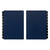 Capa e Contracapa INTELIGENTE - Dark Blue