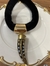 Choker em veludo preto com pingente de dente. (40 cm mais alongador) - comprar online