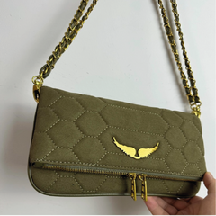 Zadig Verde militar Gamuza - comprar en línea