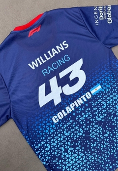 CAMISETA FRANCO COLAPINTO WILLIAMS 2024 F1 + VASO TÉRMICO COLAPINTO (FERNETERO) - INFINITE