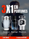 SAUVAGE DIOR 100ml + PHANTOM PACO RABANNE 100ml + Invictus 100ml de REGALO! OFERTA POR TIEMPO LIMITADO!