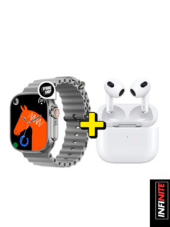 Combo 2X1 - Q9 Duo Smartwatch + Auriculares Bluetooth GRATIS - INFINITE