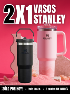 ¡2x1! STANLEY VASO FLIP + QUENCHER TÉRMICO IMPORTADO