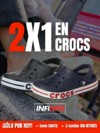 Crocs 2x1 ¡OFEERTA POR TIEMPO LIMITADO!