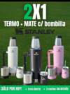 Termo STANLEY 1,2LT + Mate STANLEY 236ml Térmico + Bombilla de REGALO!!