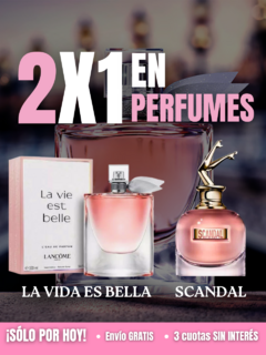 2X1 EN SCANDAL 100ml + LA VIE EST BELLE LANCÔME 100ml