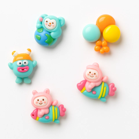 Charms Set Espacial x5