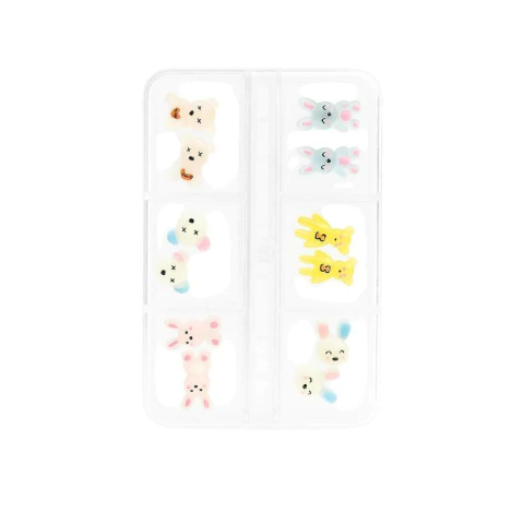 Set 12 Charms ositos premium con cajita - comprar online