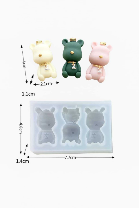 Molde de Silicona en Forma de Osito - comprar online