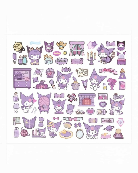 80 Stickers my melody 3d - comprar online