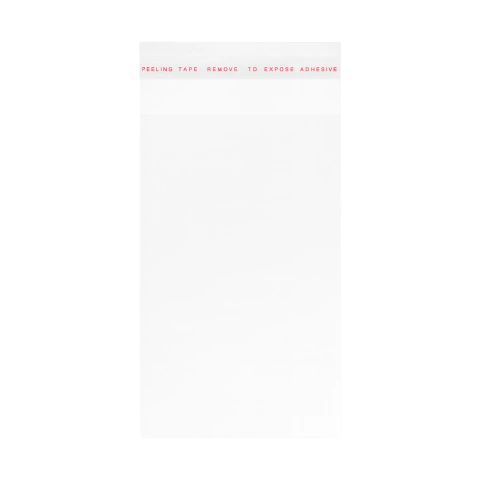 Bolsa transparente autoadhesiva 7x16 – Pack x50 unidades