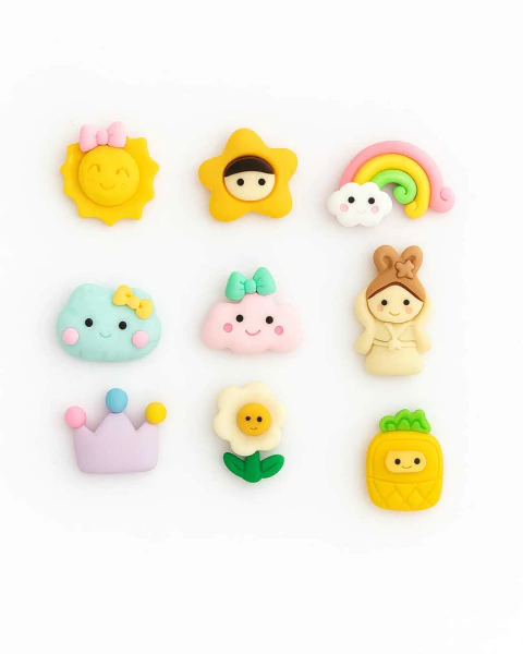 Charms kawaii mix mate x3 - comprar online
