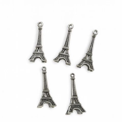 Charm Torre Eiffel Plateado x1