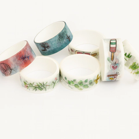 Kit x3 Cintas Washi Decoradas – Modelos Surtidos