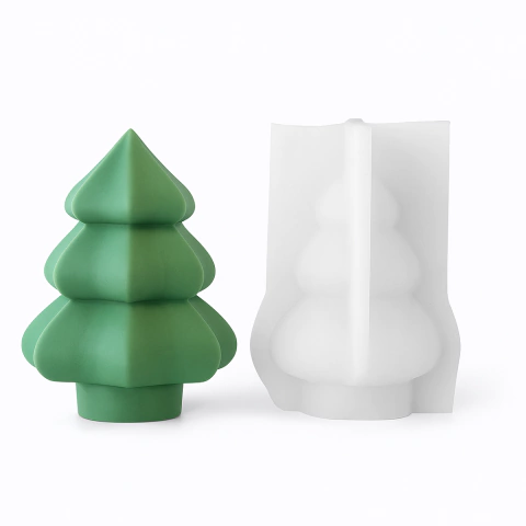 Molde de silicona árbol de Navidad 3 niveles