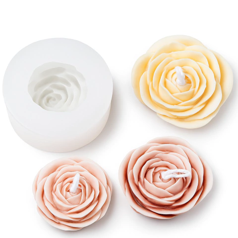 Molde de Silicona Rosa Inglesa Premium