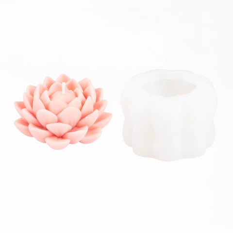 Molde silicona Flor de lotto