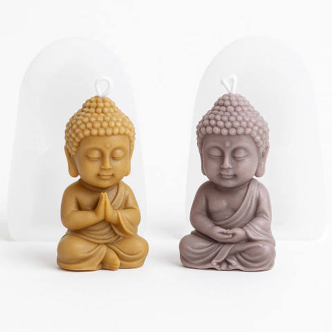Molde Buda meditando
