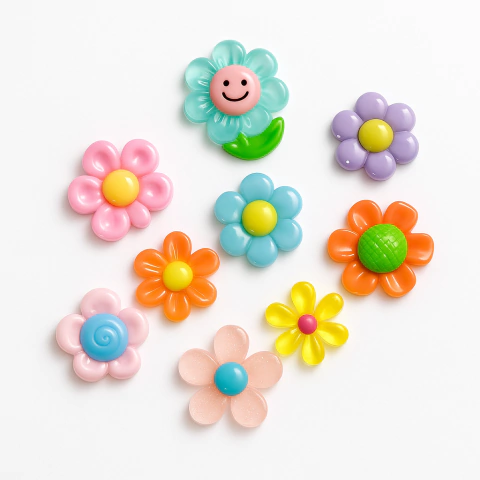 Charms Mix Floral x3