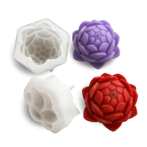 Molde de silicona flor de loto Chica