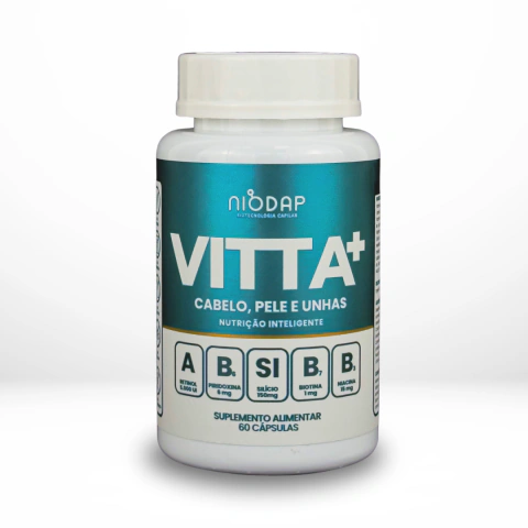 Vitta+ – Vitamina Capilar 60cps – Niodap