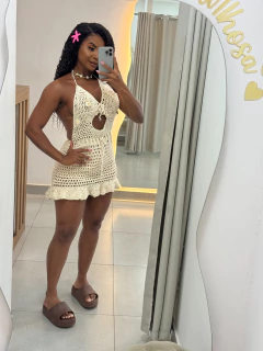 Vestido crochê bela flora - Boutique Majoy | Moda Feminina