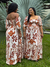 Vestido Longo folhas de outono na internet