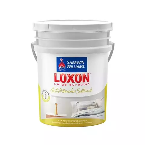(SHOJI WHITE) SW LOXON LD INT ANTI MANCHAS SATIN EW 18 Lt.