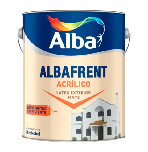 ALBAFRENT ACRILICO BLANCO 10 Lt.
